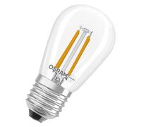 OSRAM LED lamp Superstar Edison ST45 Filament dimmable, 2700 K Warm White, 3.4 W, E27, Clear, 470 lm, for Decorative fixtures, Vintage Look, 15,000 h