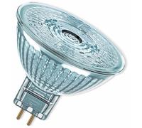 OSRAM LED lamps, pin base, reflector MR16, LV, 8 W, Single-Pack, 50 W-Replacement for GU5.3-Base