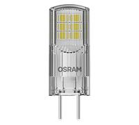 OSRAM LED pin lamp with GY6.35 base, warm white (2700K), 12V low voltage lamp, 12V low voltage lamp, 2.6W, replacement for conventional 30W lamp