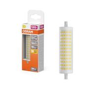 Osram LED Line LED-Lamp mit Filament, klarer Leuchtkörper aus Kunststoff, 20 W, R7s Retrofit-Sockel, EEK D, 3000 lm, 3000 K warmweißes Licht für die Allgemeinbeleuchtung.