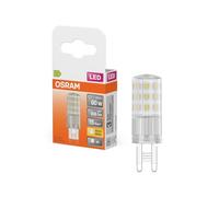 OSRAM LED Multi-Colour LED pin lamp with Retrofit G9 Socket, 4.9 W/806 lm, 2700 K Warm White Light, Non-dimmable, IP20, Lead-Free Glass, Diameter 18 mm.
