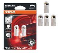 Osram LED Night Breaker W 5W with Road Approval 6000K 1-10pcs Free Choice