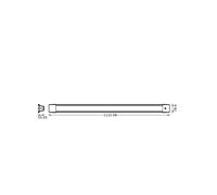 OSRAM LED office hanging light LINE, length 112 cm, white switch