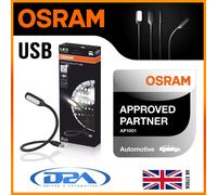OSRAM Copilot, LED Reading Light Plug, Onyx-USB, Folding Carton (1 Unit), Black