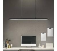 OSRAM LED pendant Office line Panel Ellipse black 940 dimmable