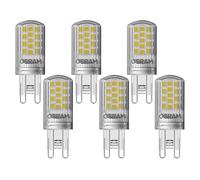 OSRAM LED PIN G9 DIM 4W 827 Clear G9,6-Pack