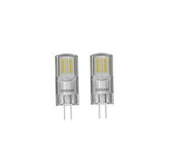 Osram LED pin lamp with G4 base, warm white (2700K), 12V low-voltage lamp, 2.6W, replacement for conventional 30W lamp [energy class F]