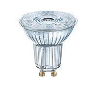 OSRAM LED Reflector lamp | Base: GU10 | Warm White | 2700 K | 6.50 W | Replacement for 50 W Reflector lamp | not Relevant | PARATHOM PRO PAR16 [Energy Efficiency Class A]