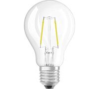 OSRAM LED Retrofit Classic A/LED lamp, Classic Bulb Shape: E27, 1.20 W, 220…240 V, 15 W Replacement, Clear, Warm White, 2700 K, 1pack