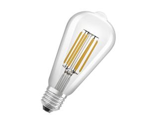 OSRAM LED rustic LED bulb E27, ST64, 3.8W, 806lm, 830, clear