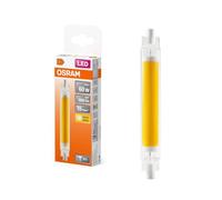 OSRAM LED Slim Line Slim Multicolor LED Lamp with R7s Retrofit Base, 8W / 806lm Clear, Warm White Light with 2700K, Non-Dimmable, IP20, Lead-Free Glass, 16mm Diameter