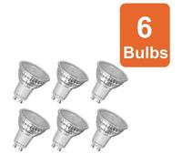 Osram LED Spot Reflector SuperStar Light Bulb PAR16 50W 350lm Cool White 6 Pack [EEK: E]