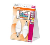LED RGBWFR25 DIM via rem 45W/827 E14 250lm Blister 2