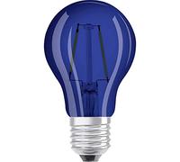 OSRAM LED Star Classic A Décor Blue / LED-lamp in bulb shape with E27-base / decorative blue light and design / replacement for 15 Watt / pack of 1