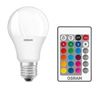 Osram LED Star Colour Changing GLS ES E27 A60 Bulb RGBW Dimmable Remote Control [EEK: A]