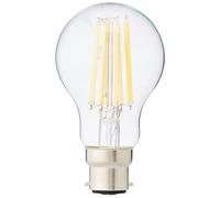 OSRAM LED Star Classic A100, clear filament LED lamp in bulb shape, B22d base, cool white (4000K), replacement for conventional 100W bulbs, 1-pack
