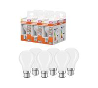 OSRAM LED Star Classic A100, Frosted Filament LED lamp in Bulb Shape, B22d Base, Cool White (4000K), Replaces Conventional 100W Bulbs, Pack of 6