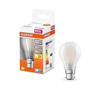 OSRAM Led Star Classic A100 Led Lamp for B22D Base, Pear Shape, Matt Glass, 1521 Lumens, Warm White (2700K), Replacement for Conventional 100W Light Bulbs, Not Dimmable, 1-Pack
