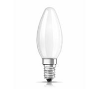 OSRAM LED Star+ Classic B CRI90 / LED-lamp in candle shape with E14-base / increased colour rendering index / replacement for 40 Watt / Matt / warm white - 2700 Kelvin / pack of 1