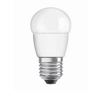 OSRAM LED Star Classic P/LED lamp, Classic mini Ball Shape, with Screw Base: E27, 5.70 W, 220…240 V, 40 W Replacement, Frosted, Warm White, 2700 K, 1pack