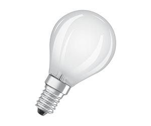 OSRAM Led Star Classic P25 Led Lamp for E14 Socket, Drop Shape, Matt Glass, 250 Lumens, Warm White (2700K), Replacement for Conventional 25W Light Bulbs, Not Dimmable, 2-Pack