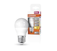OSRAM Led Star Classic P60 Led Lamp for E27 Base, Drop Shape, Fr, 806 Lumens, Warm White (2700K), Replacement for Conventional 60W Light Bulbs, Not Dimmable, 6-Pack Pack