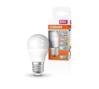 OSRAM Led Star Classic P60 Led Lamp for E27 Base, Drop Shape, Matt Look, 806 Lumens, Cold White (4000K), Replacement for Conventional 60W Light Bulbs, Not Dimmable, 1-Pack
