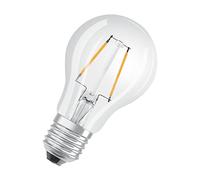 OSRAM LED Star Clear Filament LED lamp, E27 Base, Warm White (2700K), Bulb Shape, Replacement for Conventional 15W Bulbs, 1-Pack