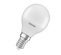 Osram LED STAR E14 4.9 Watt 6500K Daylight 470 Lumen Frosted Golfball Bulb [EEK: E]