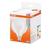 OSRAM LED Star GLOBE95, matte filament LED lamp in globe shape with 95mm diameter, E27 base, cool white (4000K), 1521 lumen, replaces conventional 100W bulbs, pack of 6