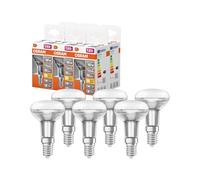 OSRAM LED Star R50, Base: E14, Non-dimmable, Warm White, 2700 K, 3.30 W, replacement for 40 W Reflector lamp, pack of 6