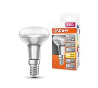 OSRAM Led Star R50 Led Lamp for E14 Socket, Reflector Lamp, Glass Design, 110 Lumens, Warm White (2700K), Replacement for Conventional 25W Light Bulbs, Not Dimmable, 1-Pack