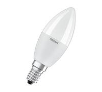 OSRAM LED Star+ RGBW Frosted LED lamp for E14 Base, RGBW Colours can be Changed by Remote Control, Candle Shape, Replacement for Conventional 40W Bulbs, Double Pack