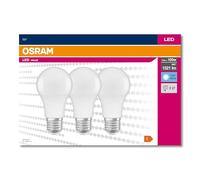 OSRAM LED Star Value Classic A100 LED Bulb for E27 Socket, Incandescent Bulb Shape, FR, 1521 lumens, Cool White (4000K), Replacement for Conventional 100W Incandescent Bulbs, Non-dimmable Pack of 3.