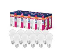 OSRAM Led Star Value Classic A60 Led Lamp for E27 Socket, Pear Shape, Fr, 806 Lumens, Daylight White (6500K), Replacement for Conventional 60W Light Bulbs, Not Dimmable, 10-Pack