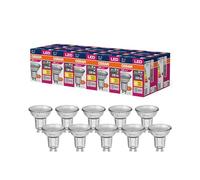 OSRAM LED Star Value PAR16 Reflector Bulb with 36 Degree Beam Angle, GU10 Base, 2.6 Watt, Warm White (2700K), Replacement for Traditional 35 Watt Spot Lamps, Pack of 10