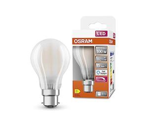 OSRAM Led Superstar Classic A100 Dimmable Led Lamp for B22D Base, Pear Shape, Gl Fr, 1521 Lumen, Daylight White (6500K), Replacement for Conventional 100W Light Bulbs, 1-Pack