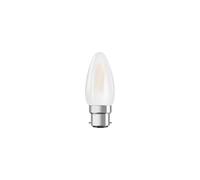 OSRAM LED Superstar Classic B / LED-lamp in candle shape with B22d-base / dimmable / replacement for 40 Watt / Matt / warm white - 2700 Kelvin / 1