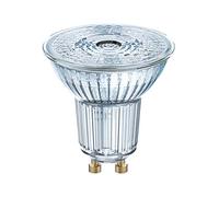 OSRAM LED Superstar PAR16 / LED Reflector lamp, PAR16, for line Voltage Operation, with pin Base: GU10, Dimmable, 7.20 W, 220…240 V, 80 W Replacement, Beam Angle: 36 °, Cool White, 4000 K, 1pack
