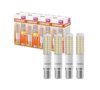 OSRAM LED Superstar Special T Slim, Dimmable Slim LED Special lamp, B15d Base, Warm White (2700K), Replacement for Conventional 75W lamp, 4-Pack