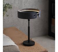 OSRAM LED table lamp Decor Curve Felt, grey, felt, 3,000 K