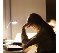 OSRAM LED table lamp Office Line Desk Cylinder white CCT DIM