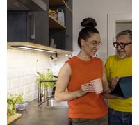 OSRAM LED under-cabinet lamp Panel 30 x 10 cm black CCT dimmable