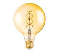 OSRAM Vintage 1906 LED CLASSIC Globe Dim 4W 820 Gold E27 Bulb