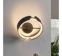 OSRAM LED wall lamp Decor Curve Felt, grey, felt, 3,000 K