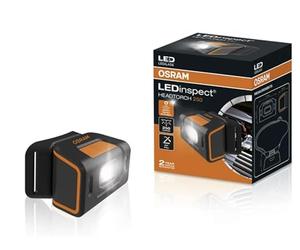 OSRAM LEDinspect HEADTORCH250, LED inspection light, rechargeable LED head torch, LED head torch with motion sensors
