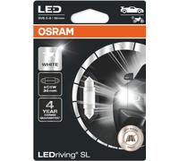 Osram LEDriving 12v 239 C5W Festoon Car Van Interior White LED Bulb SV8.5-8 36mm