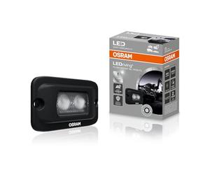 OSRAM LEDriving® Flush Mount WL VX100-FL, LEDFLUSH101-FL, OFF ROAD LED work lights, 600 lumens, up to 45 m long light beam, 12V/24V, Folding box (1 Lamp)