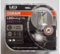 Osram LEDriving HL Easy 12v H4/H19 P43t/PU43t-3 Headlight Bulbs. 2 Pack Free P&P