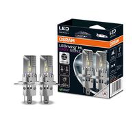 OSRAM LEDriving HL EASY GEN 2 H4/H19, LED high and low beam lamp, Cool White 6500K, no accessory needed, offroad use only - no ECE, 2 lamps